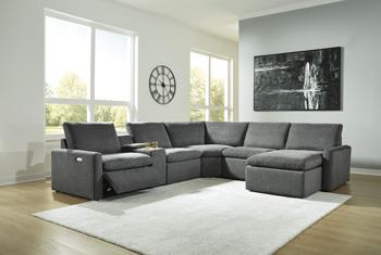 Hartsdale Power Reclining Sectional with Chaise