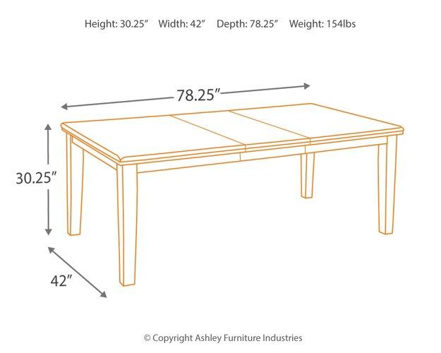 Haddigan Dining Extension Table