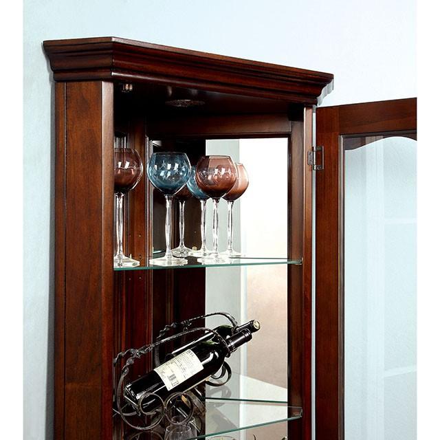 ORTLEY Walnut Curio