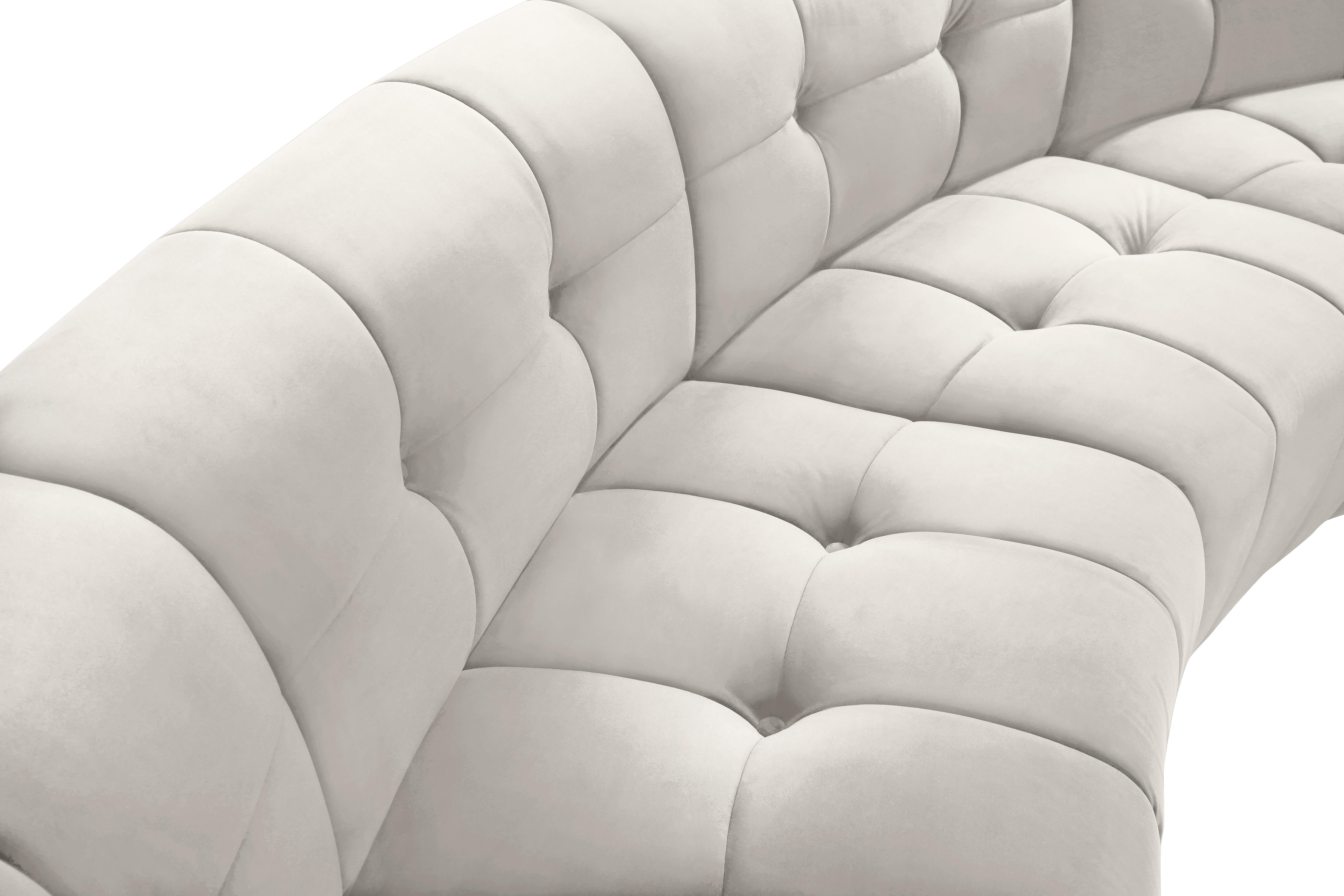 Limitless Cream Velvet 15pc. Modular Sectional