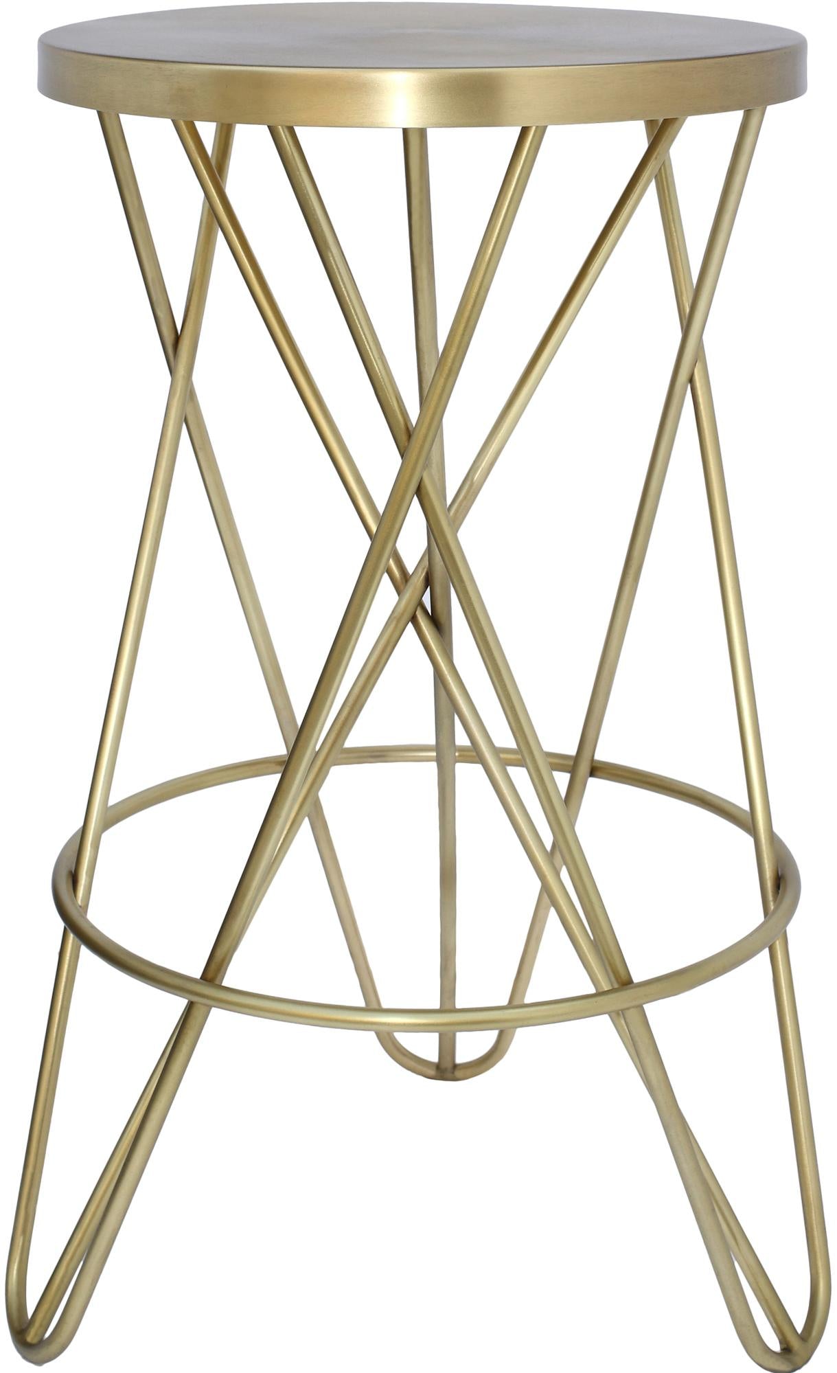 Mercury Gold Counter Stool